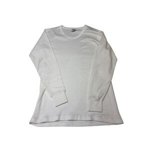 Damart Thermawear Thermolactyl Crewneck Longsleeve Shirt L 80's XL Made in USA